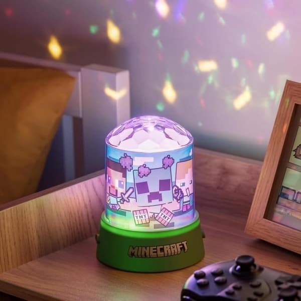 Paladone Minecraft LED-projektionslampa RVB