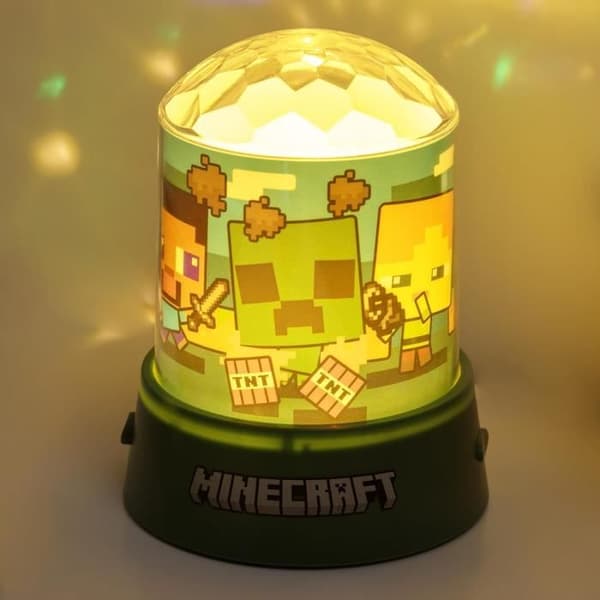 Paladone Minecraft LED-projektionslampa RVB
