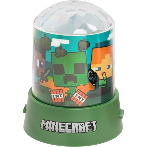 Paladone Minecraft LED-projektionslampa RVB
