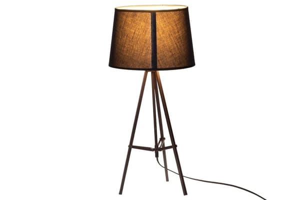 4Living Bordlampe Carolina sort