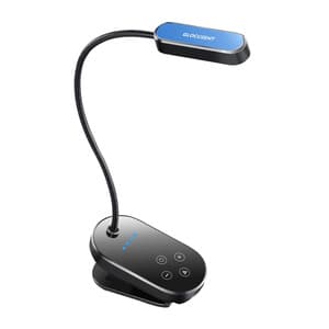 Glocusent Mini trådløs lampe GLCSNTBL004 med klips svart