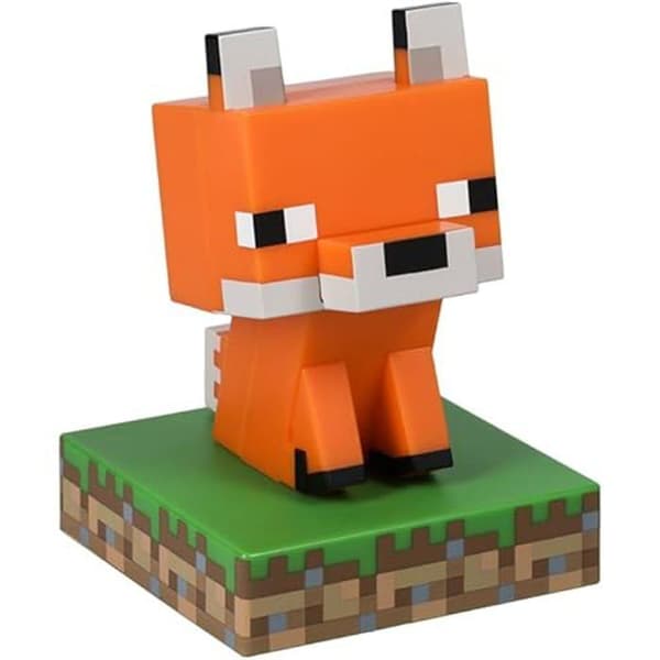 Skrivbordslampa - PALADONE - Minecraft - Räv - 11 cm - Barninredning