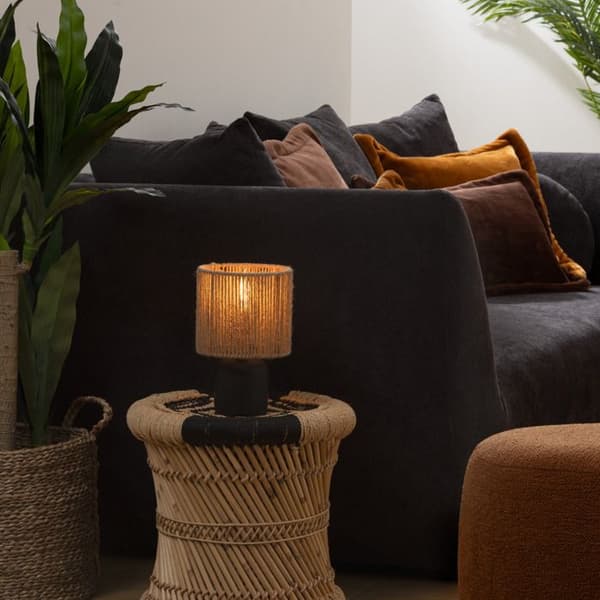 Bordslampa Koby svart H24cm - Atmosphera inredningsskapare - Svart