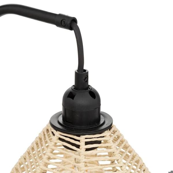 "Lampa 'Delia' i metall H47,5cm svart - Svart - Atmosphera inredningsdesigner"