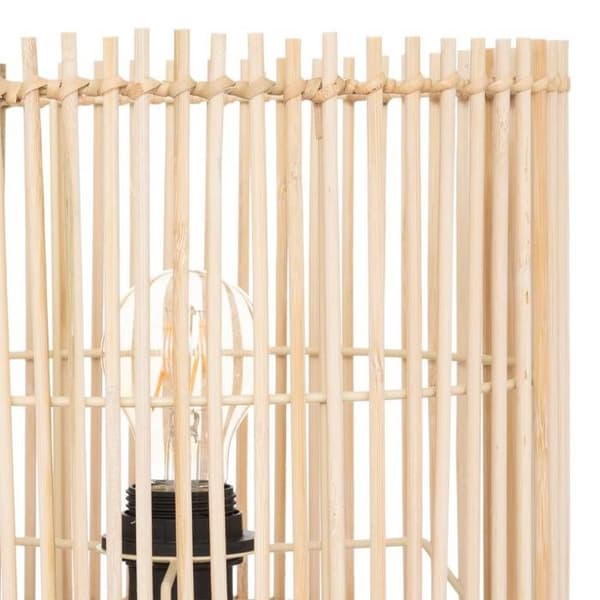 Bordslampa - Atmosphera - Davys - Furu och bambu - Naturell