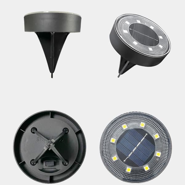 INF 86 Type Solar Ground Lights 4 Pack Hvit