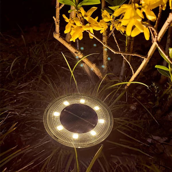 INF 86 Type Solar Ground Lights 4 Pack Hvit