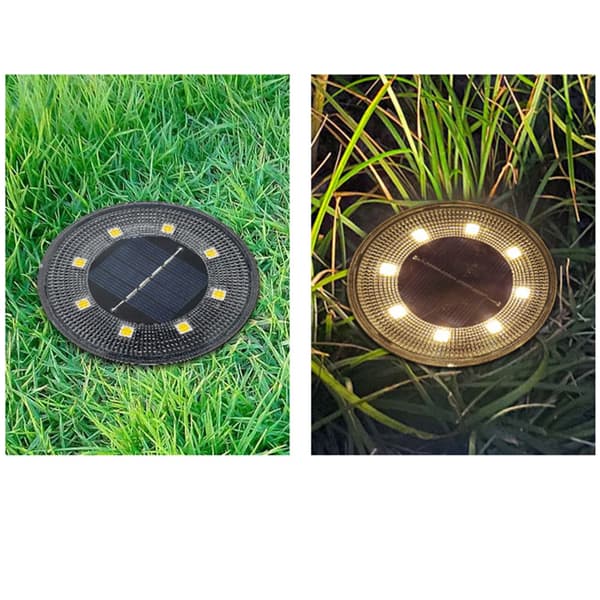 INF 86 Type Solar Ground Lights 4 Pack Varm hvid