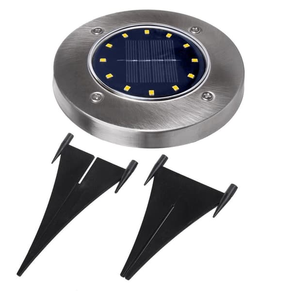 Solcellelampe MacLean MCE318 Sort 20,1 x 11 x 25,1 cm