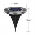 Miniatyrbillede 5 af 10: Solcellelampe MacLean MCE318 Sort 20,1 x 11 x 25,1 cm