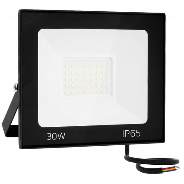 BYGGEHALOGEN MED STATIV TOOLIGHT RSL002-30N 30W YELLOW