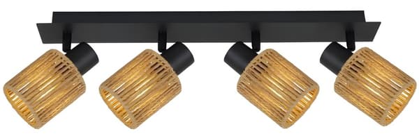 HÆNGENDE LOFTSLAMPE TOOLIGHT APP1825-4W BLACK