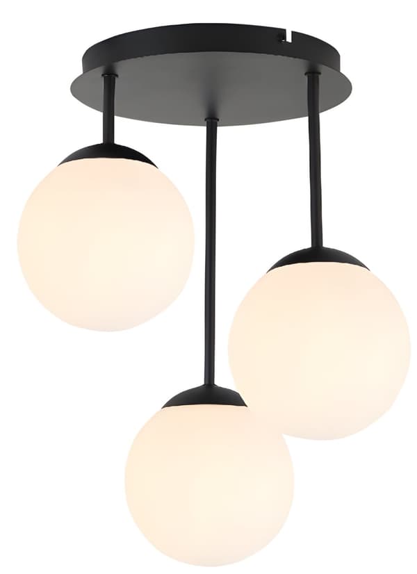 HÆNGENDE LOFTSLAMPE TOOLIGHT APP1815-3CPR BLACK WHITE