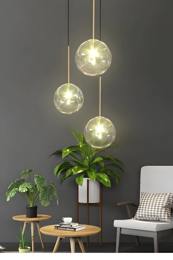 HÄNGANDE TAKLAMPA TOOLIGHT APP1683-1CP 20CM GOLD