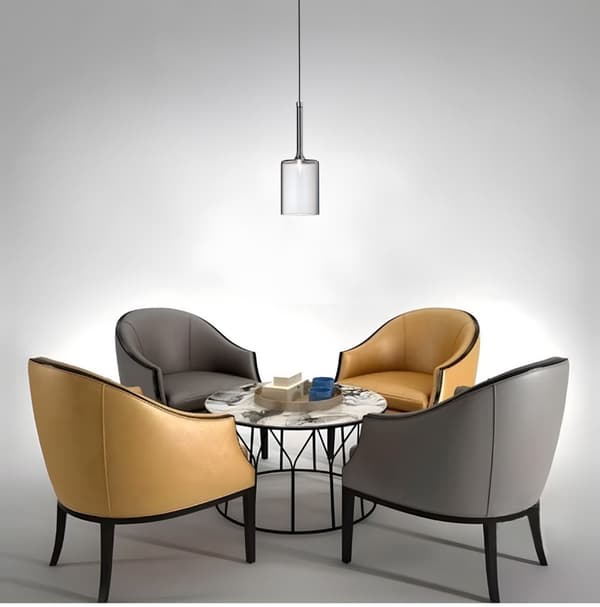 HÆNGENDE TOOLIGHT TOOLIGHT LOFTSLAMPE TOOLIGHT MED GLASSKÆRM APP1703-1CP GRÅ C