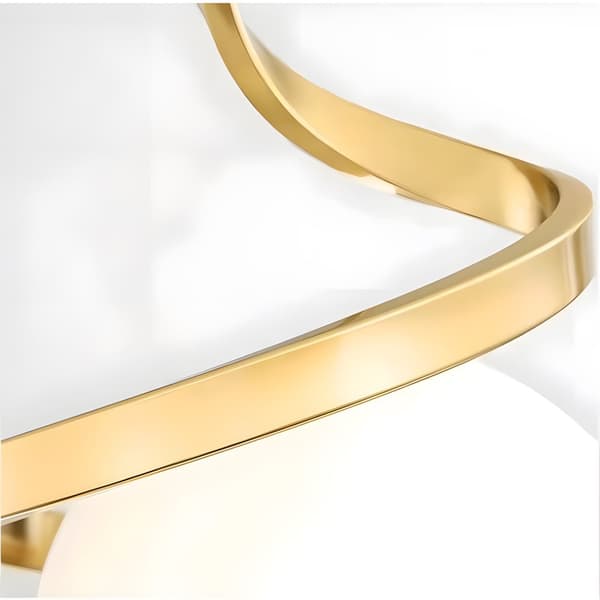 SPIRAL GLAS HÆNGELAMPE TOOLIGHT TOOLIGHT APP1733-1CP GULD