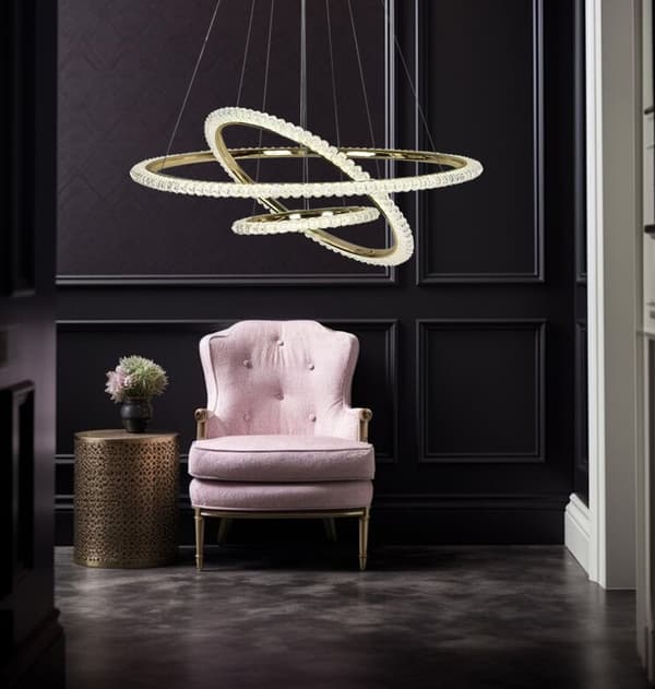 LED HÄNGLAMPA TOOLIGHT G036-CP GULD