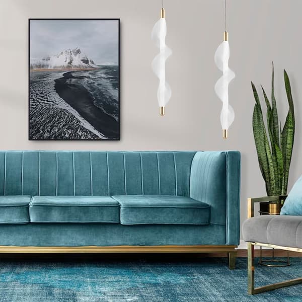 LED HÄNGLAMPA TOOLIGHT G008-1CP VIT/GULD