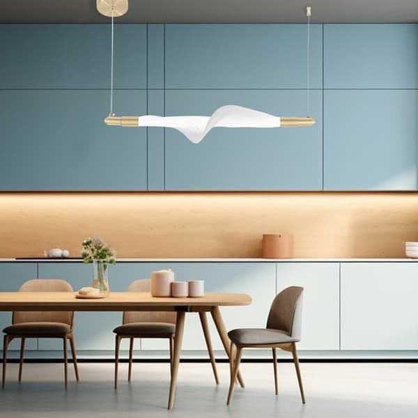 LED HÆNGELAMPE TOOLIGHT TOOLIGHT G011-CP HVID/GULD