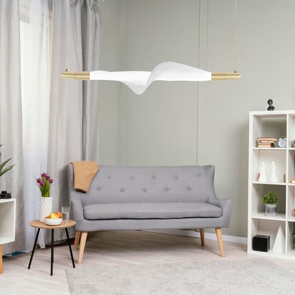 LED HÆNGELAMPE TOOLIGHT TOOLIGHT G011-CP HVID/GULD