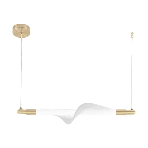 LED HÆNGELAMPE TOOLIGHT TOOLIGHT G011-CP HVID/GULD