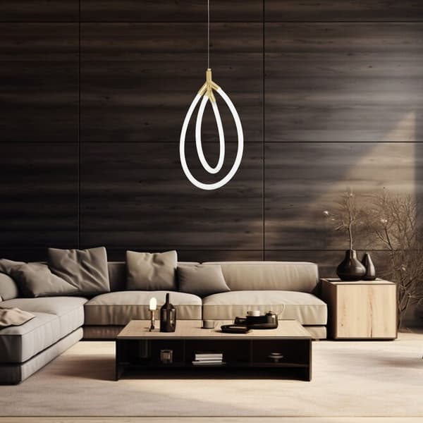 LED HÆNGELAMPE TOOLIGHT TOOLIGHT G017-CP GULD