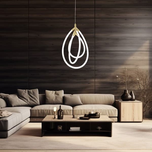LED HÆNGELAMPE TOOLIGHT TOOLIGHT G018-CP GULD