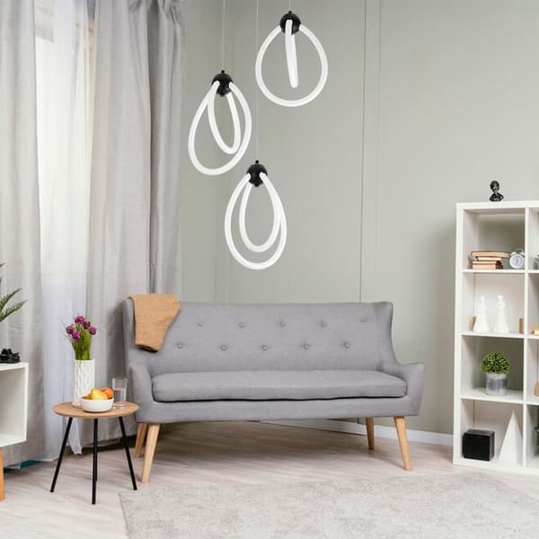 LED HÆNGELAMPE TOOLIGHT TOOLIGHT G022-3CPR SORT