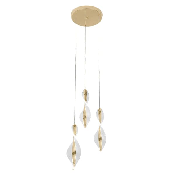 LED HÆNGELAMPE TOOLIGHT TOOLIGHT G028-3CP GULD