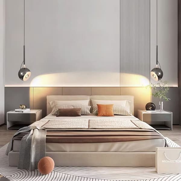 HÆNGENDE LOFTSLAMPE TOOLIGHT G087-1CP BLACK CHROME