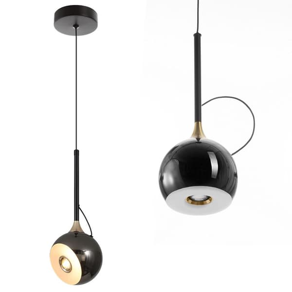 HÆNGENDE LOFTSLAMPE TOOLIGHT G087-1CP BLACK CHROME