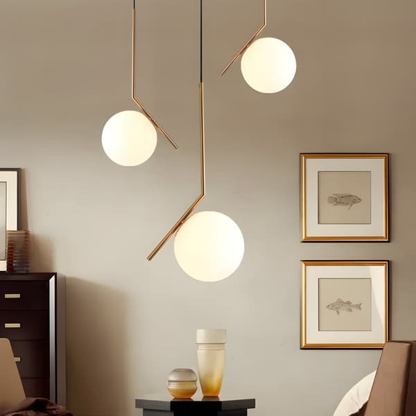 HÆNGENDE LOFTSLAMPE TOOLIGHT G106-1W GOLD WHITE