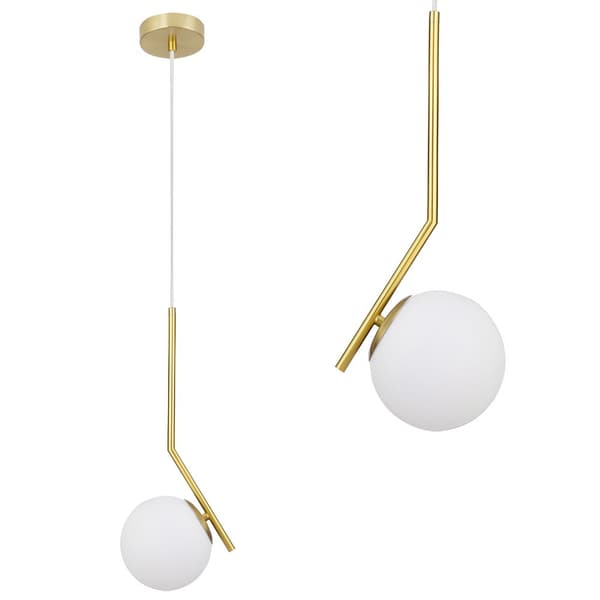 HÆNGENDE LOFTSLAMPE TOOLIGHT G106-1W GOLD WHITE