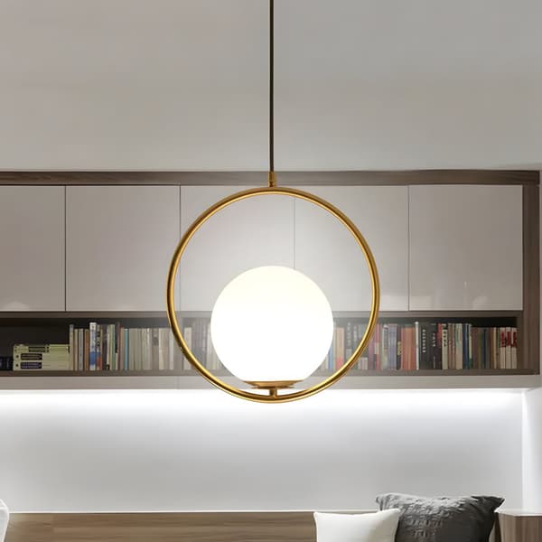 HÆNGENDE LOFTSLAMPE TOOLIGHT G109-1W GOLD WHITE