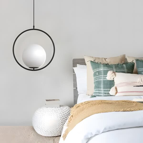 HÆNGENDE LOFTSLAMPE TOOLIGHT G110-1W BLACK WHITE
