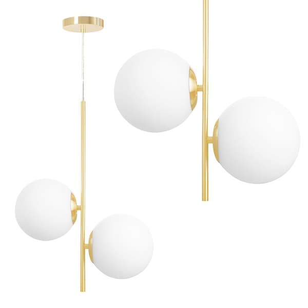 HÄNGANDE TAKLAMPA TOOLIGHT G118-2CP GOLD WHITE