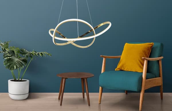HÄNGANDE TAKLAMPA TOOLIGHT G078-1CP GOLD