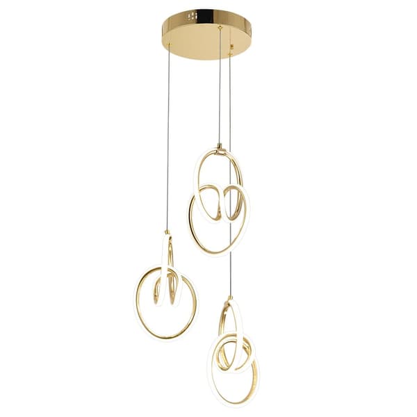 HÆNGENDE LOFTSLAMPE TOOLIGHT G082-3CPR GOLD