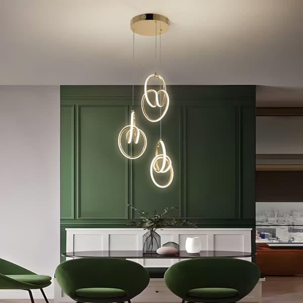 HÆNGENDE LOFTSLAMPE TOOLIGHT G082-3CPR GOLD