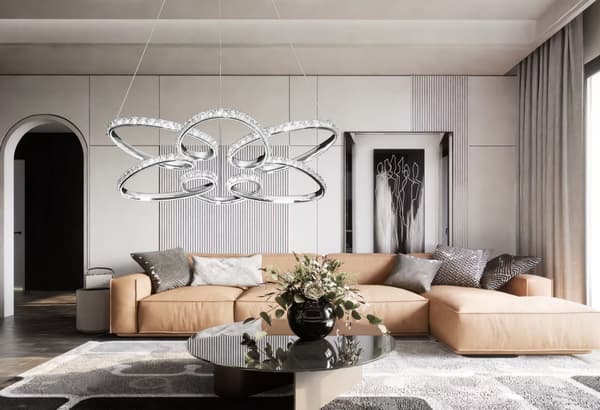 HÆNGENDE LOFTSLAMPE TOOLIGHT G002-CP CHROME