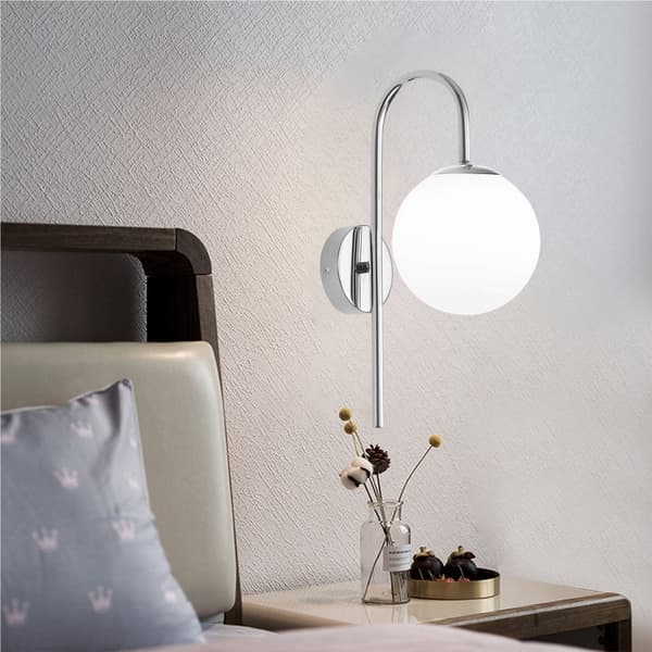 VÆGLAMPE TOOLIGHT G092-1W CHROME WHITE