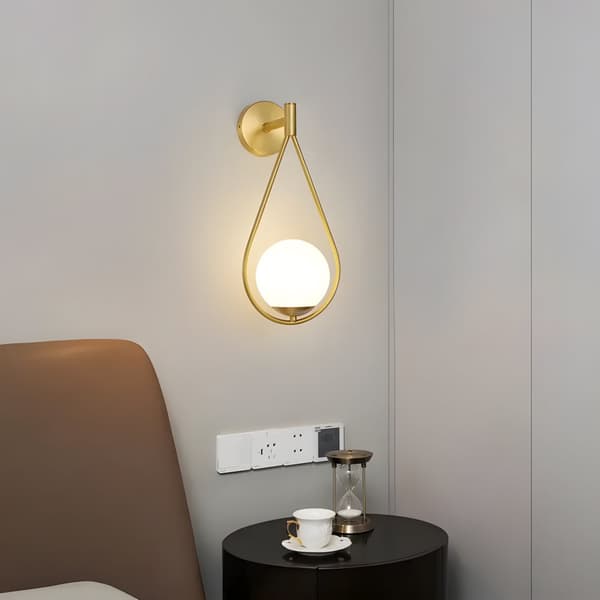 VÆGLAMPE TOOLIGHT G094-1W GOLD WHITE