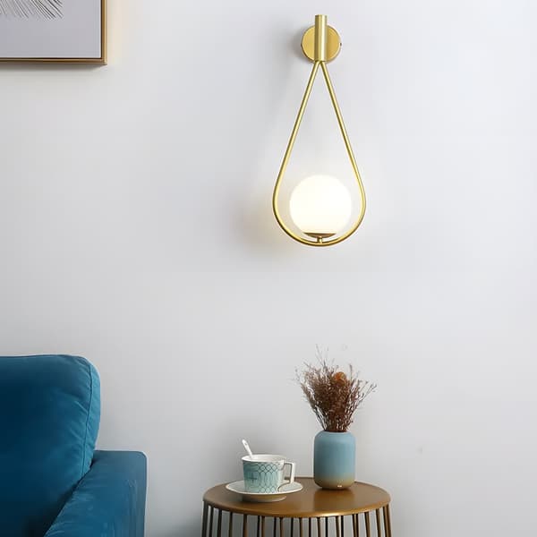 VÆGLAMPE TOOLIGHT G094-1W GOLD WHITE