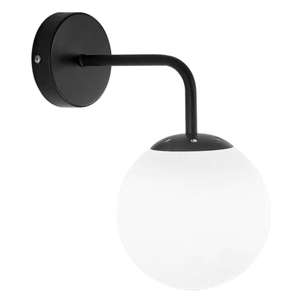 VÄGGLAMPA TOOLIGHT G095-1W BLACK WHITE