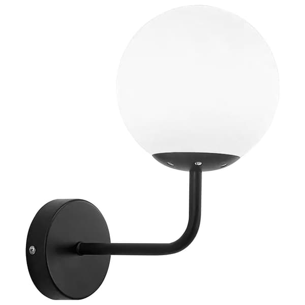 VÄGGLAMPA TOOLIGHT G095-1W BLACK WHITE