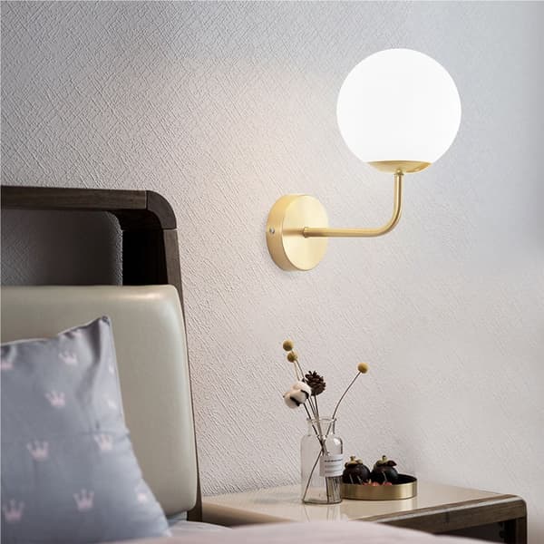 VÄGGLAMPA TOOLIGHT G096-1W GOLD WHITE