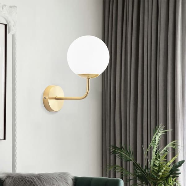 VÄGGLAMPA TOOLIGHT G096-1W GOLD WHITE