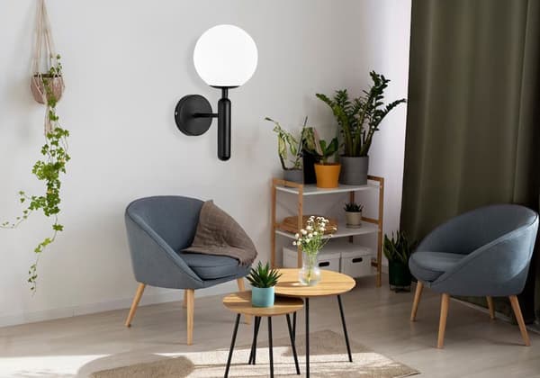 SEINÄVALAISIN TOOLIGHT G097-1W BLACK WHITE