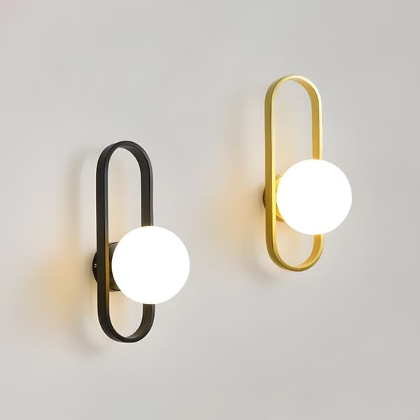 VÆGLAMPE TOOLIGHT APP1756-1W BRUSH GOLD WHITE