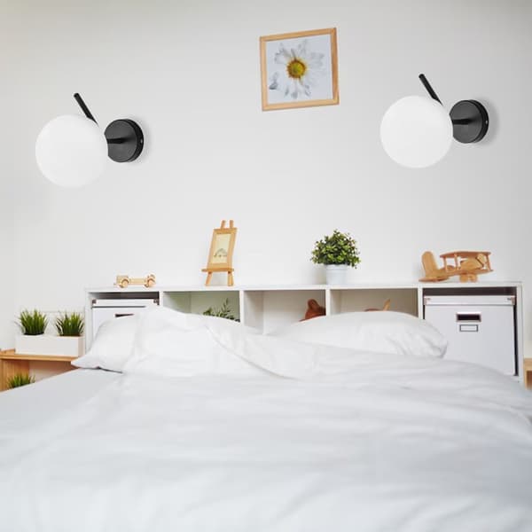 VÆGLAMPE TOOLIGHT G099-1W BLACK WHITE